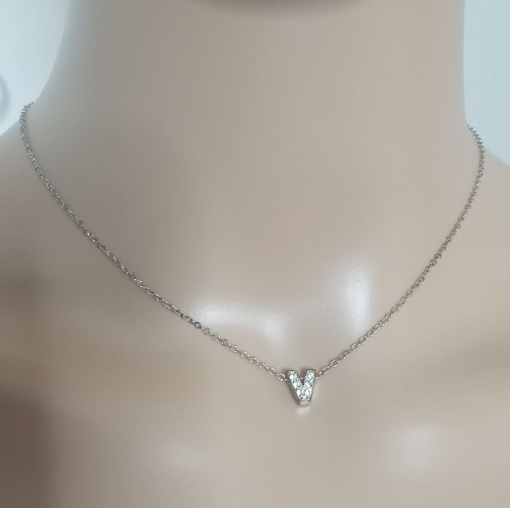 Simple V Nine West Necklace